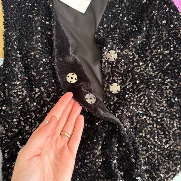 zara sequin vest - Picture 3 of 4